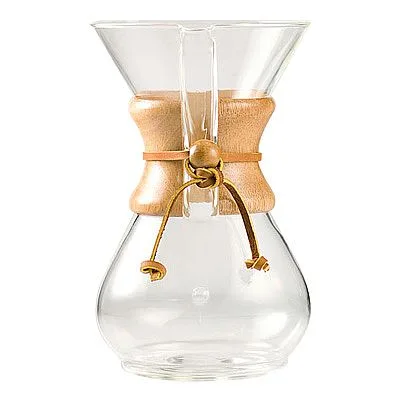 Coador Chemex com Colar de Madeira 6 Xícaras - Imagem 6