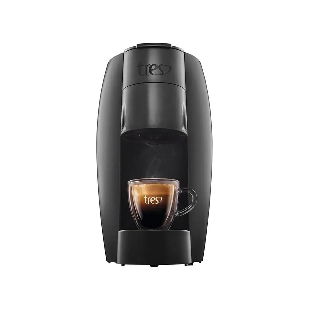 Máquina para Café Espresso Três Corações Lov Basic Preta 127V