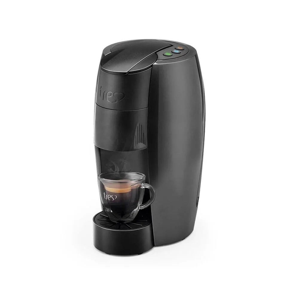 Máquina para Café Espresso Três Corações Lov Basic Preta 127V