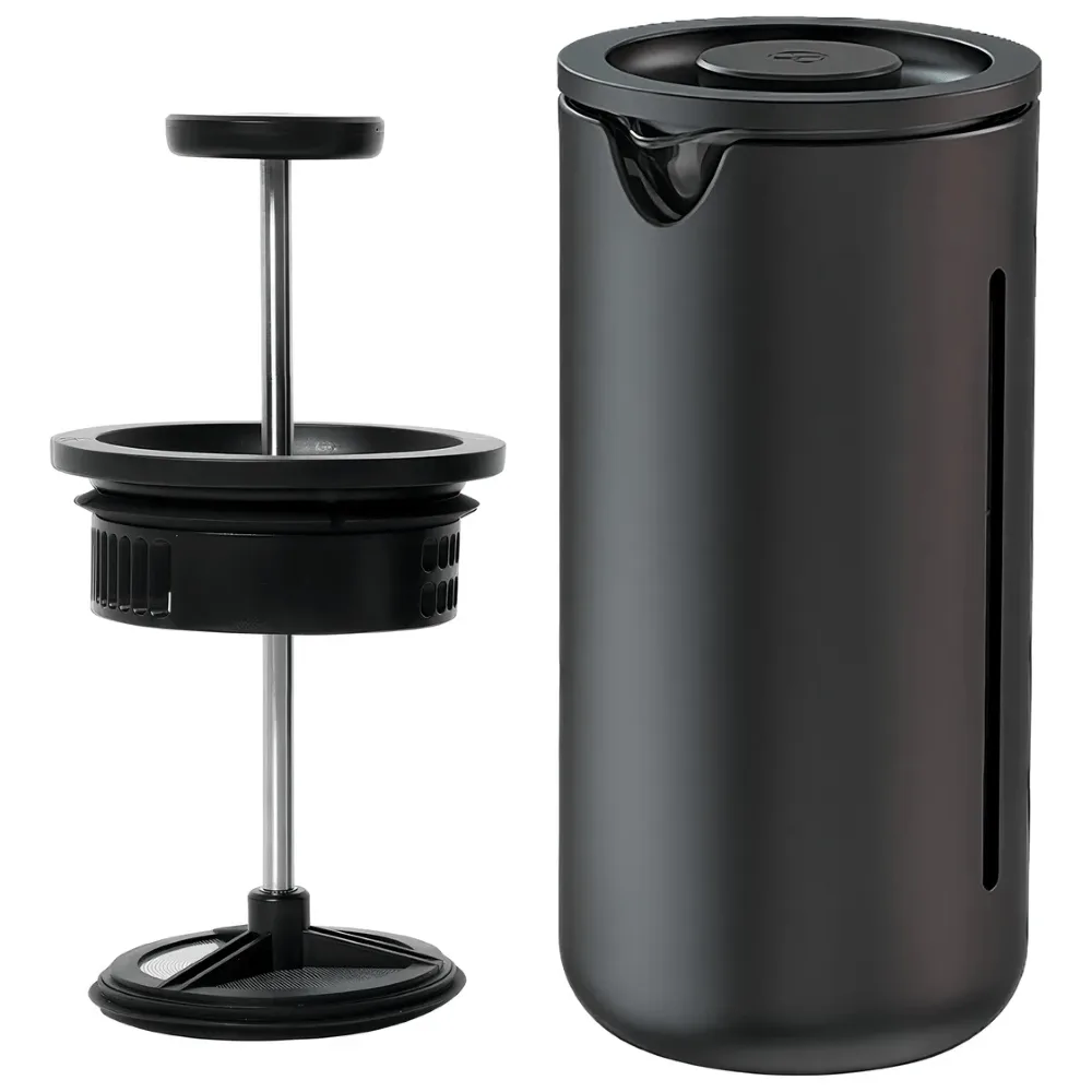 Cafeteira French Press Timemore U Preta 400 ml